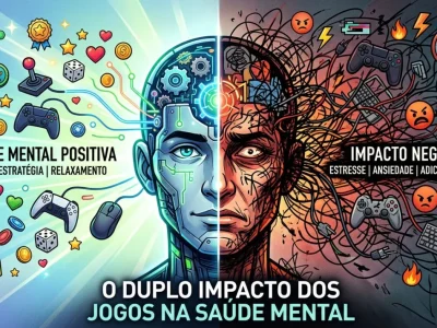 Como jogos afetam a saúde mental e física do jogador