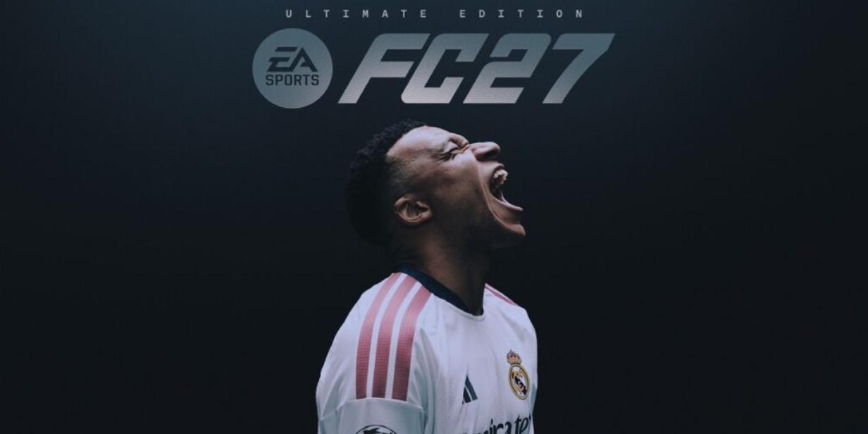 Kylian Mbappé é o destaque da capa de EA Sports FC 27 após recorde nas Copas