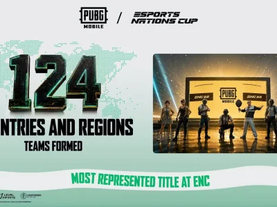 PUBG Mobile domina a Esports Cup Nations 2026 com 124 regiões participantes