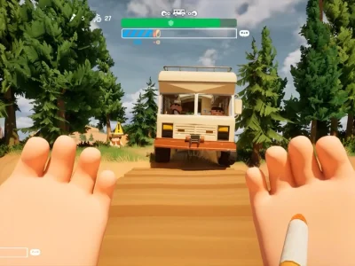 Como jogar RV There Yet com mais de quatro amigos