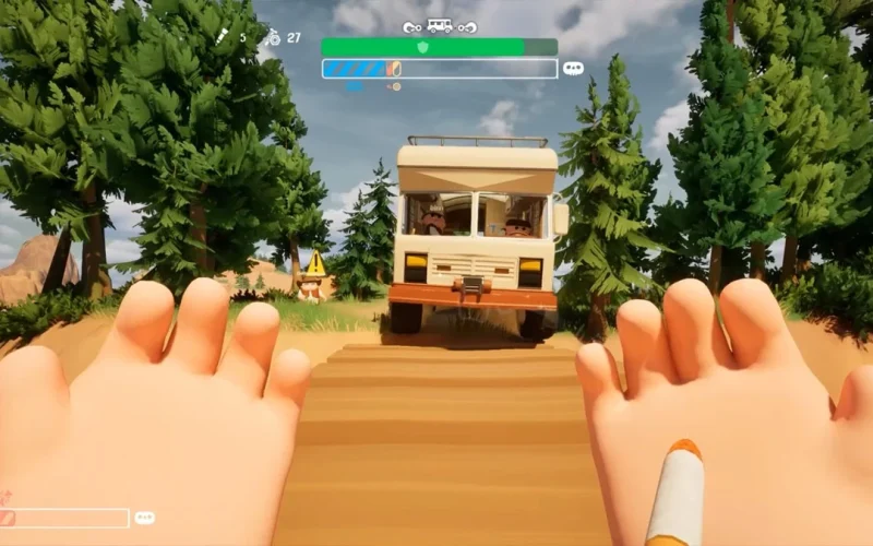 Como jogar RV There Yet com mais de quatro amigos