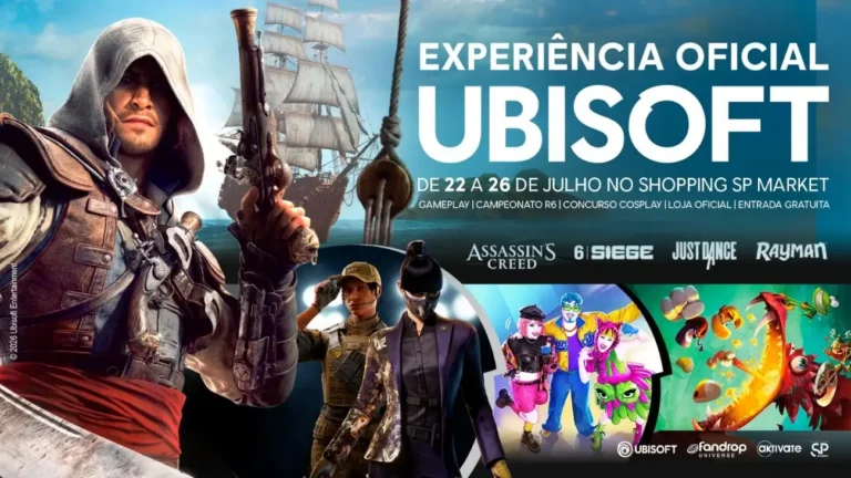 Ubisoft lança loja pop-up em SP com Assassin’s Creed e torneios de R6