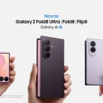 Samsung lança Galaxy Z Fold8 Ultra, Fold8 e Flip8 com novas tecnologias e designs