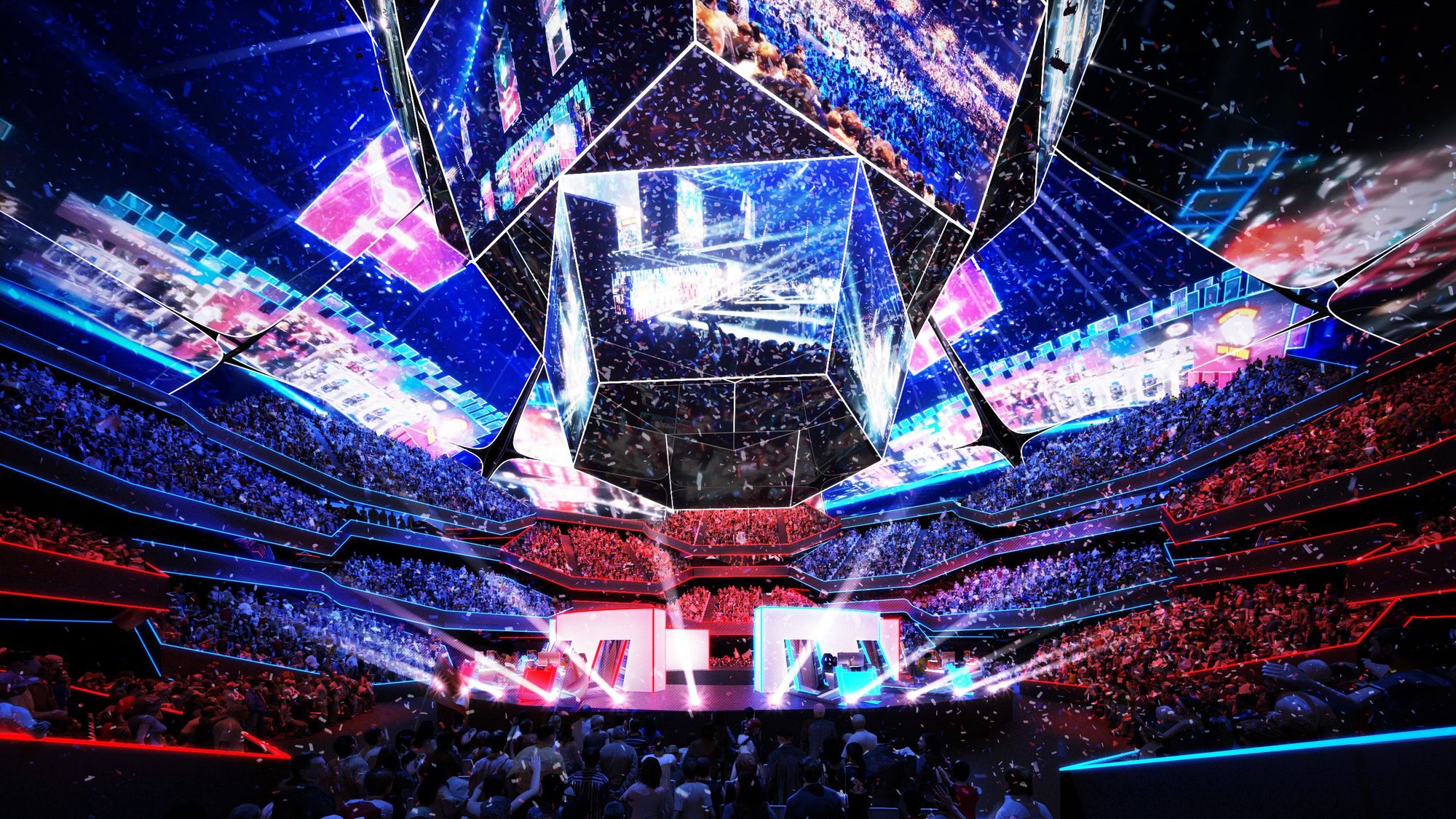 A ascensão das arenas de esports: um novo conceito de entretenimento 1 A ascensão das arenas de esports: um novo conceito de entretenimento