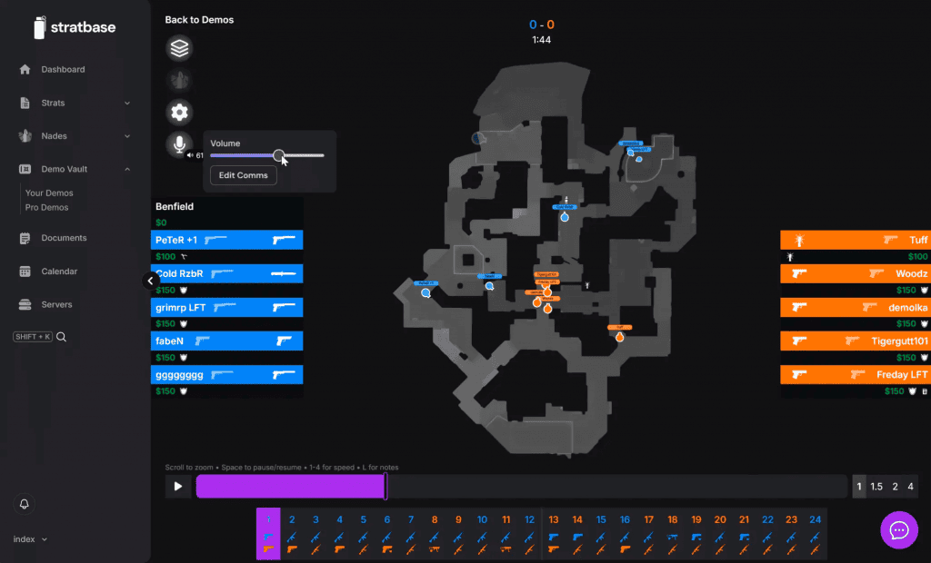 Review no Controle de Dados: A Nova Arma dos Times de eSports para Vencer 3 Timeline CS2.CAM