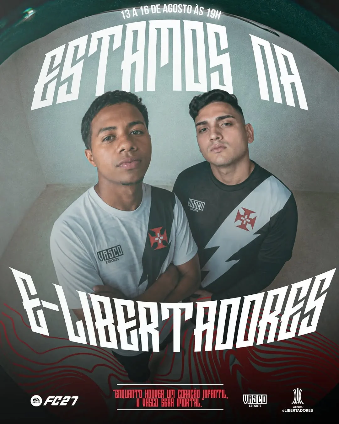 Losty representará Vasco na fase classificatória da eLibertadores de EA FC 27 Mobile