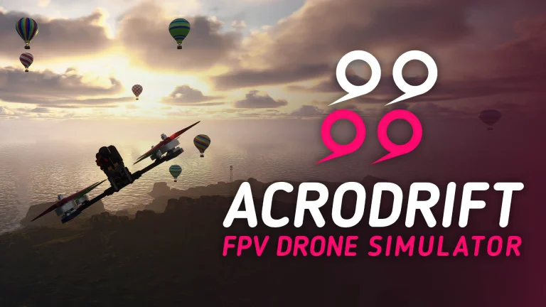 ACRODRIFT: FPV Drone Simulator será lançado para PC em agosto de 2026