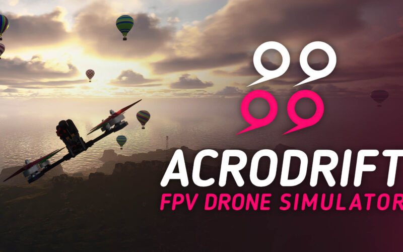 ACRODRIFT: FPV Drone Simulator será lançado para PC em agosto de 2026