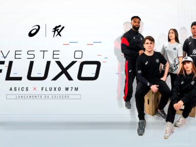 ASICS e Fluxo W7M lançam coleção de roupas inspirada em esports