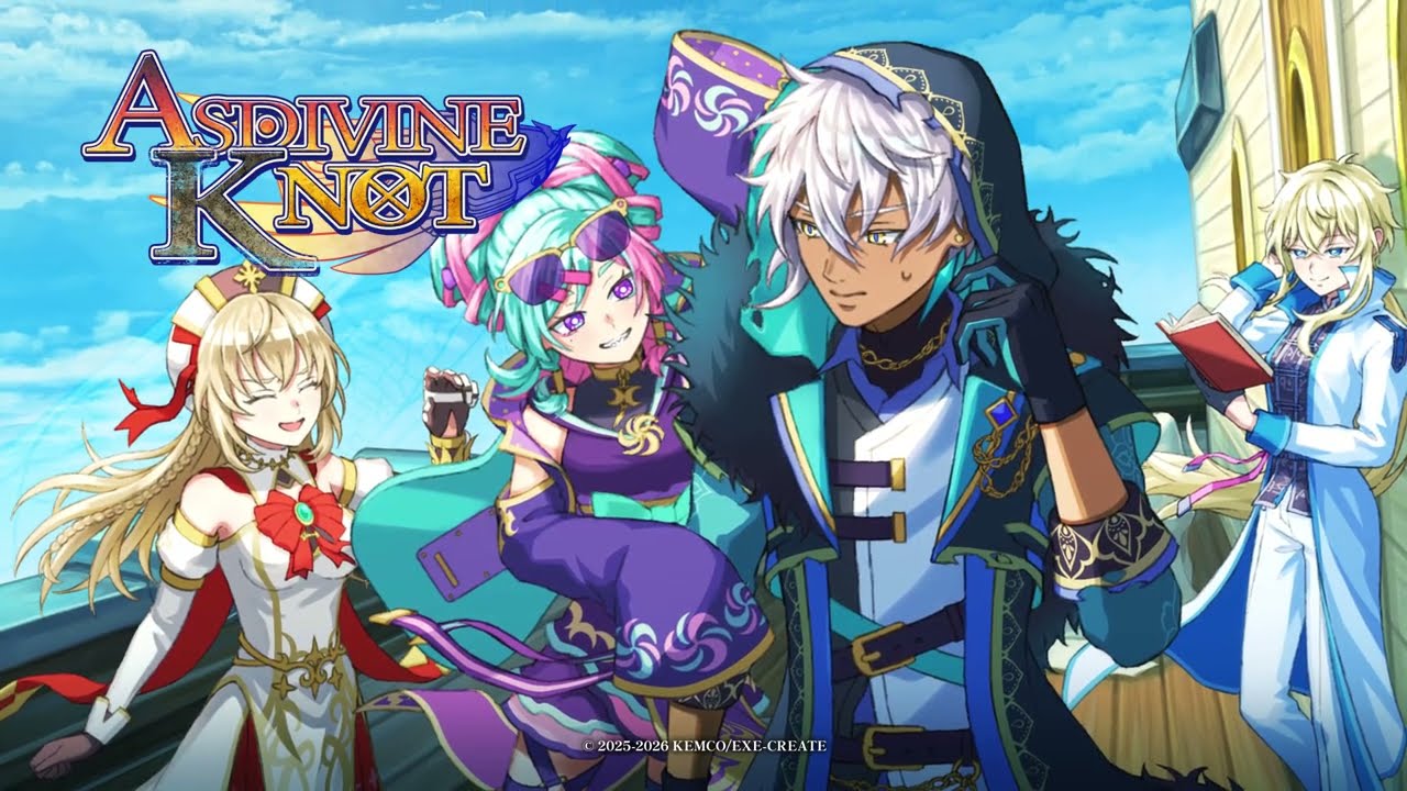 Asdivine Knot chega em 4 de setembro para PC e consoles da KEMCO 1 Asdivine Knot chega em 4 de setembro para PC e consoles da KEMCO