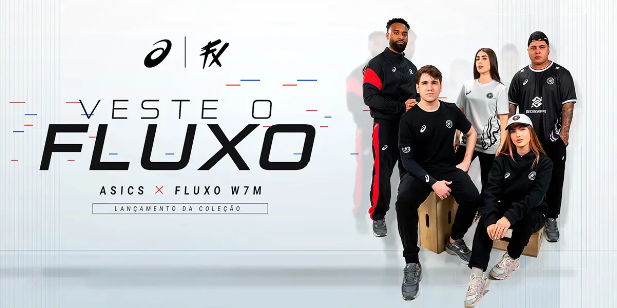 Asics e Fluxo W7M lançam coleção de vestuário focada em lifestyle gamer 1 Asics e Fluxo W7M lançam coleção de vestuário focada em lifestyle gamer