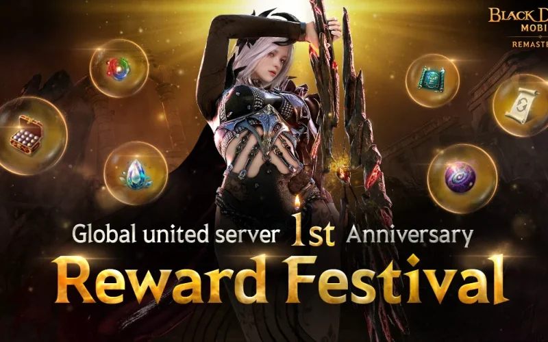 Black Desert Mobile comemora primeiro aniversário do servidor global com eventos especiais