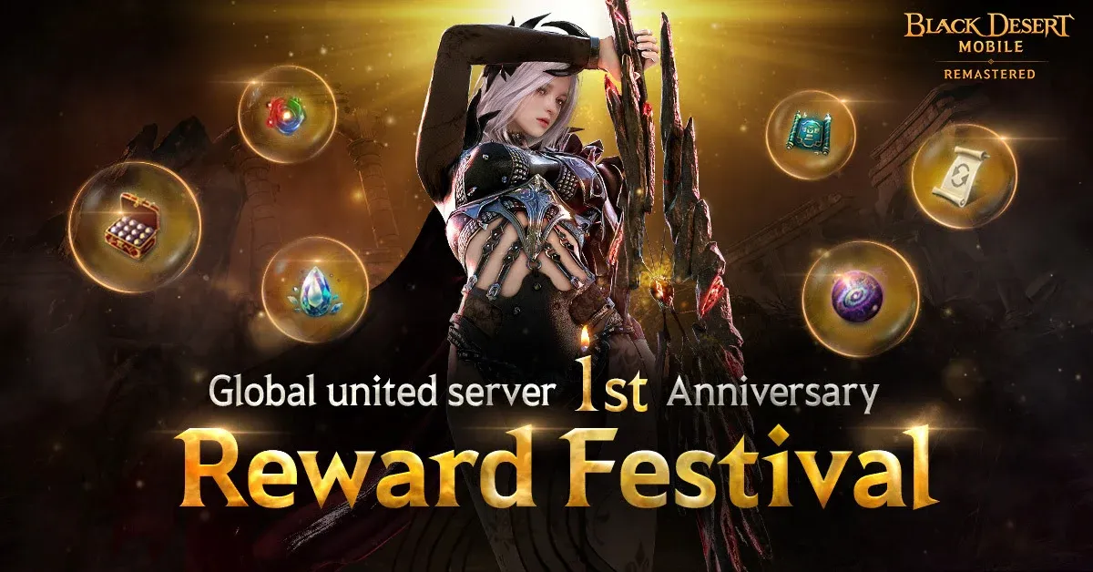 Black Desert Mobile comemora primeiro aniversário do servidor global com eventos especiais
