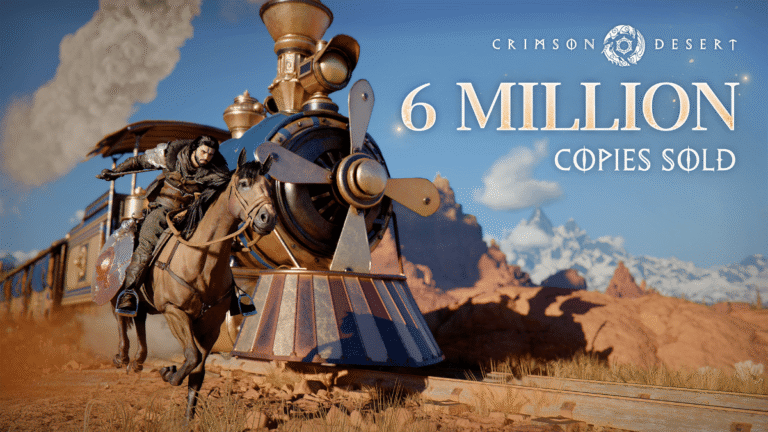 Crimson Desert atinge a marca de 6 milhões de cópias vendidas globalmente