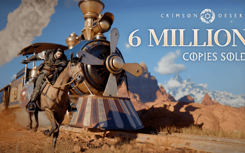 Crimson Desert atinge a marca de 6 milhões de cópias vendidas globalmente