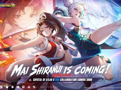 Crystal of Atlan recebe Mai Shiranui em evento crossover com The King of Fighters ’98