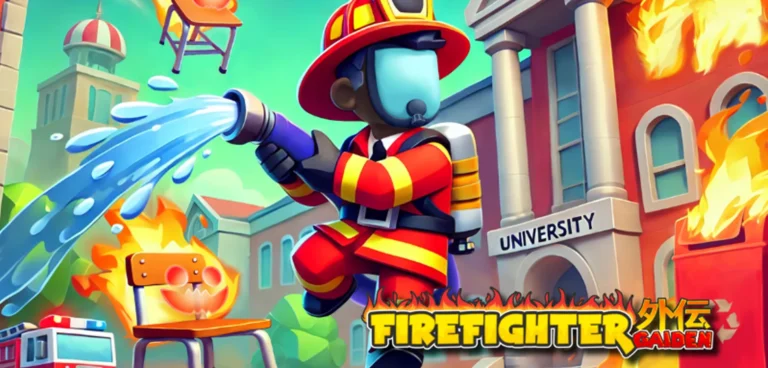 Firefighter Gaiden traz bombeiro em novos desafios em metroidvania 3D