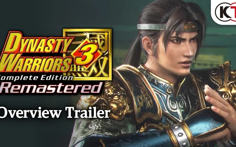 DYNASTY WARRIORS 3 Remastered tem lançamento previsto para 1º de outubro de 2026