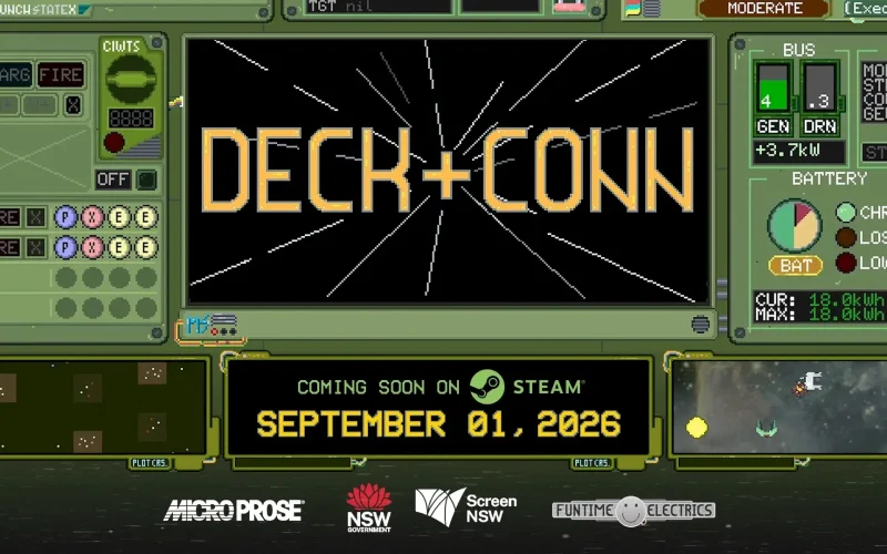 Deck & Conn será lançado em setembro de 2026 para PC via Steam