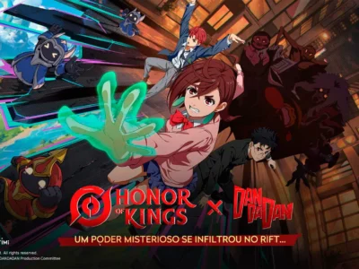 Honor of Kings e DAN DA DAN: colaboração trará skins e eventos especiais