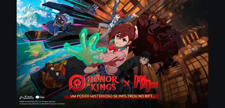 Honor of Kings e DAN DA DAN: colaboração trará skins e eventos especiais