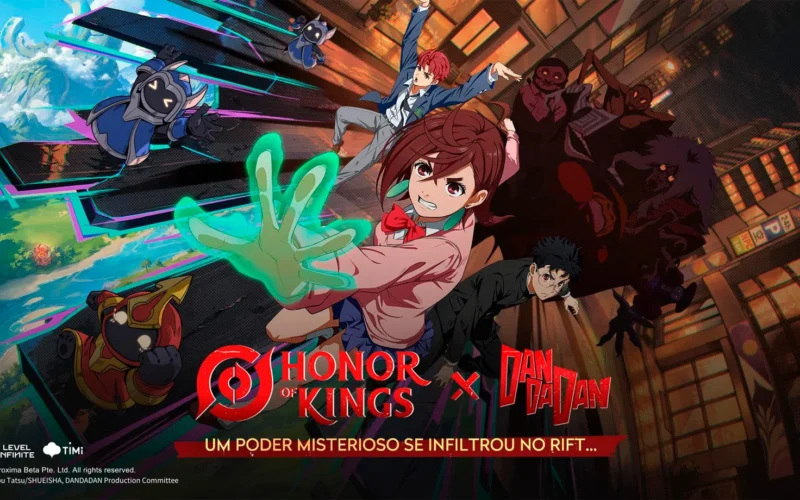 Honor of Kings e DAN DA DAN: colaboração trará skins e eventos especiais