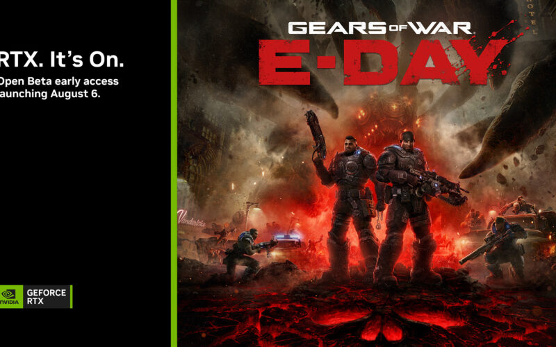 Beta Aberto de Gears of War: E-Day inicia em agosto com suporte a DLSS e Reflex