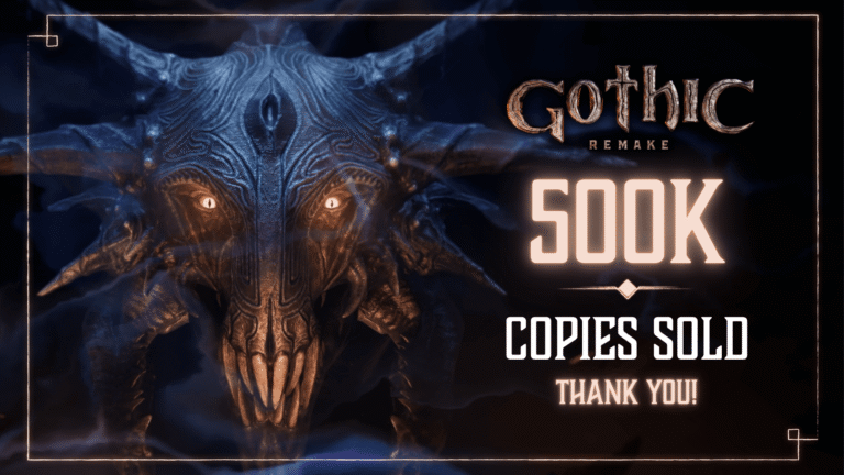 Gothic 1 Remake atinge 500 mil cópias vendidas em sua primeira semana