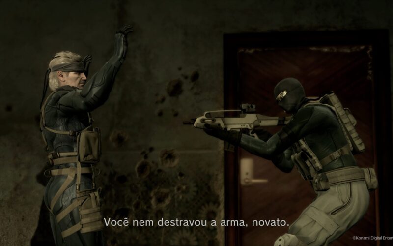 KONAMI anuncia legendas em português do Brasil para METAL GEAR SOLID: MASTER COLLECTION Vol.2