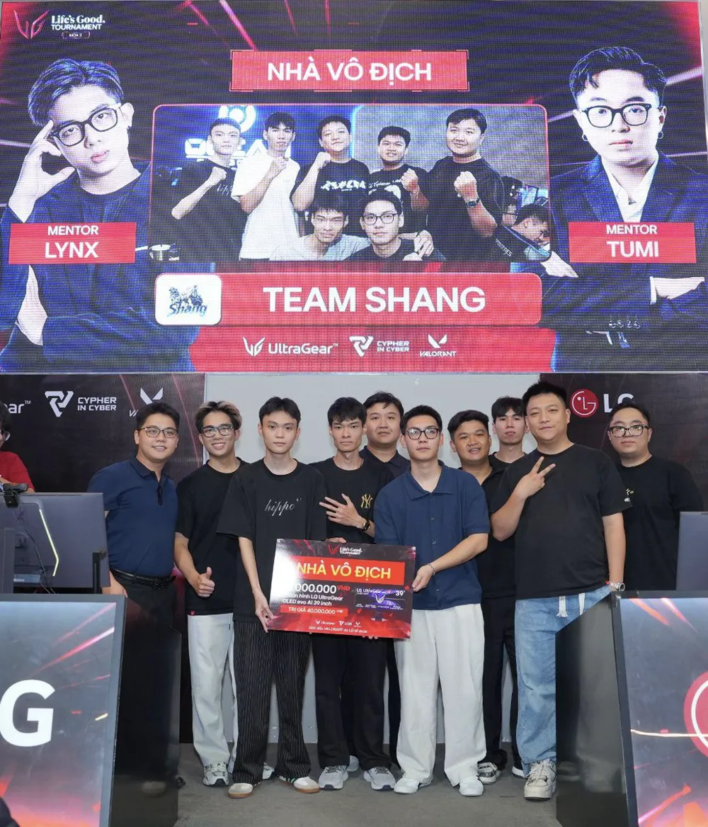 Equipe SHANG campeã do torneio