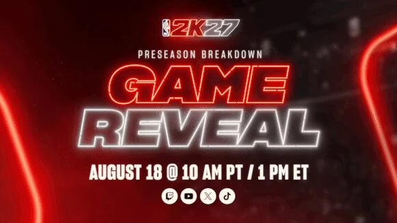 NBA 2K27 apresenta os 10 jogadores com maiores ratings antes do evento oficial