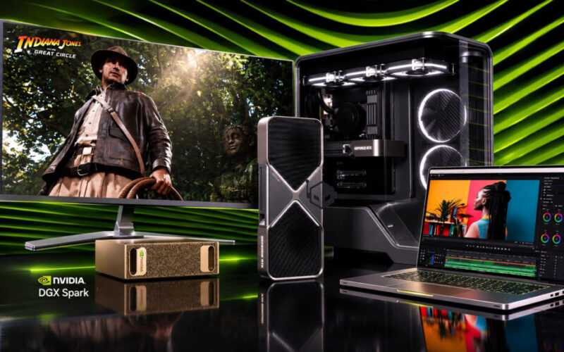 NVIDIA atualiza DGX e RTX com suporte a novos modelos de IA para gamers