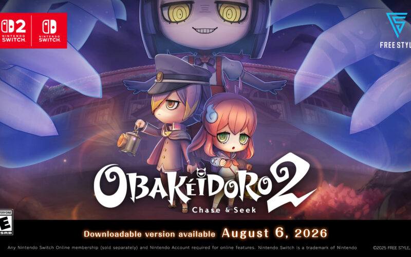 OBAKEIDORO 2: Chase & Seek é lançado para Nintendo Switch e Switch 2