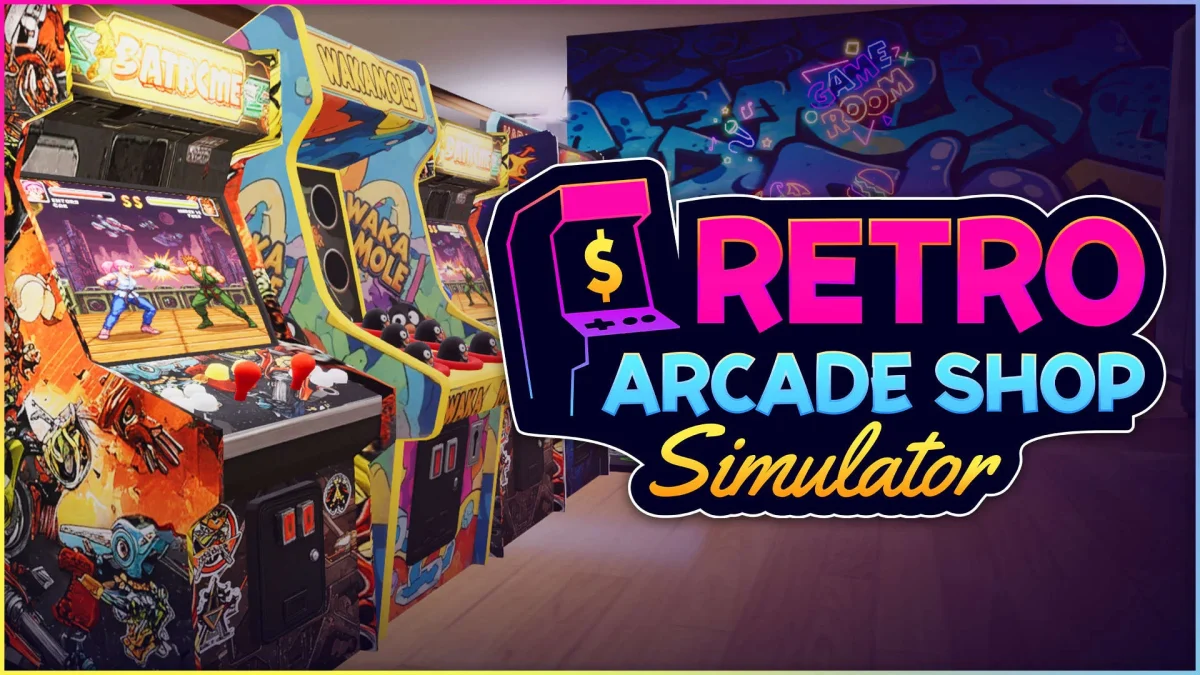Retro Arcade Shop Simulator será lançado em Acesso Antecipado para PC em setembro