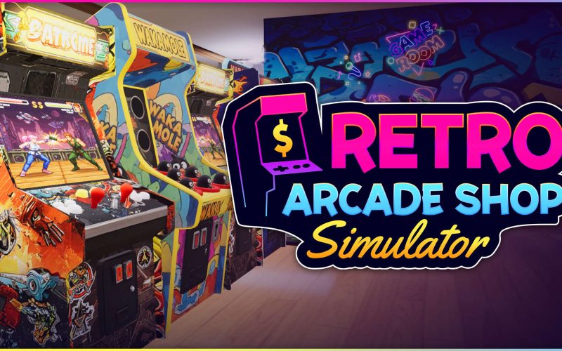Retro Arcade Shop Simulator será lançado em Acesso Antecipado para PC em setembro