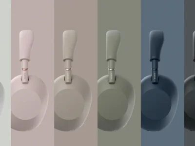 Sony lança fones WH-1000XM6 em nova cor cinza-oliva com foco em design e bateria