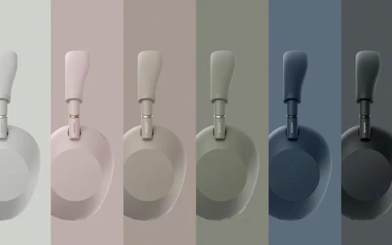 Sony lança fones WH-1000XM6 em nova cor cinza-oliva com foco em design e bateria