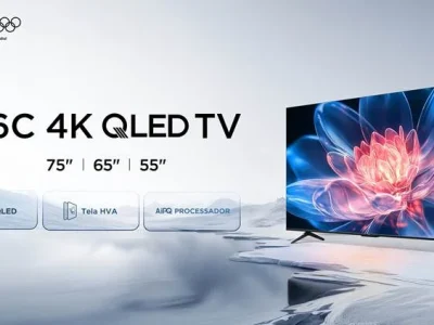 TCL T6C é lançada no Brasil com painel QLED e recursos avançados para games