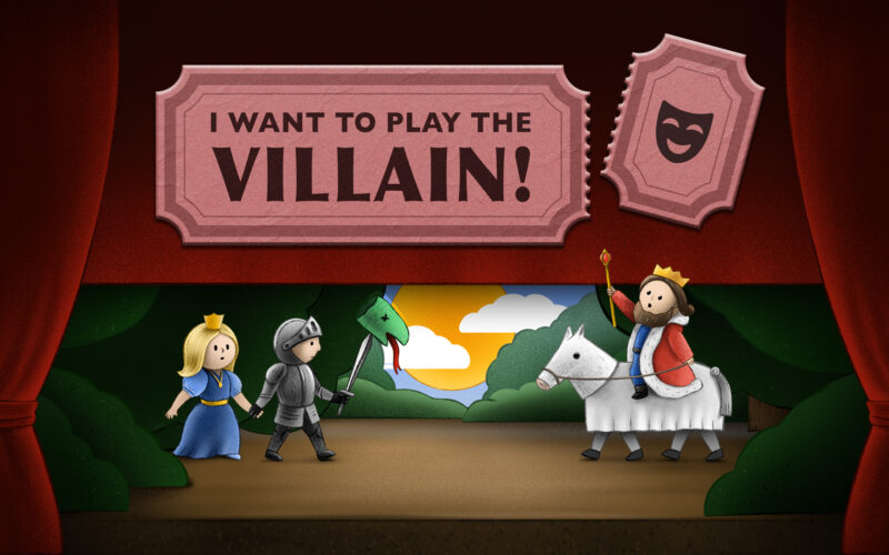 I Want to Play the Villain! é anunciado para PC e consoles com quebra-cabeças teatrais