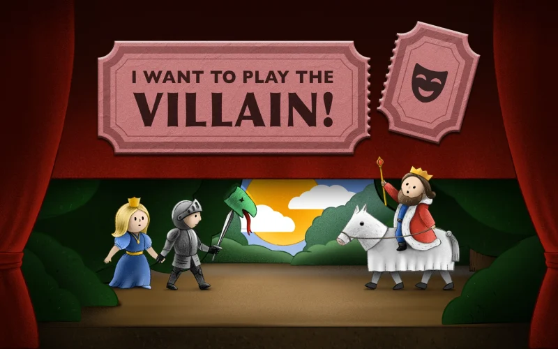 I Want to Play the Villain! é anunciado para PC e consoles com quebra-cabeças teatrais