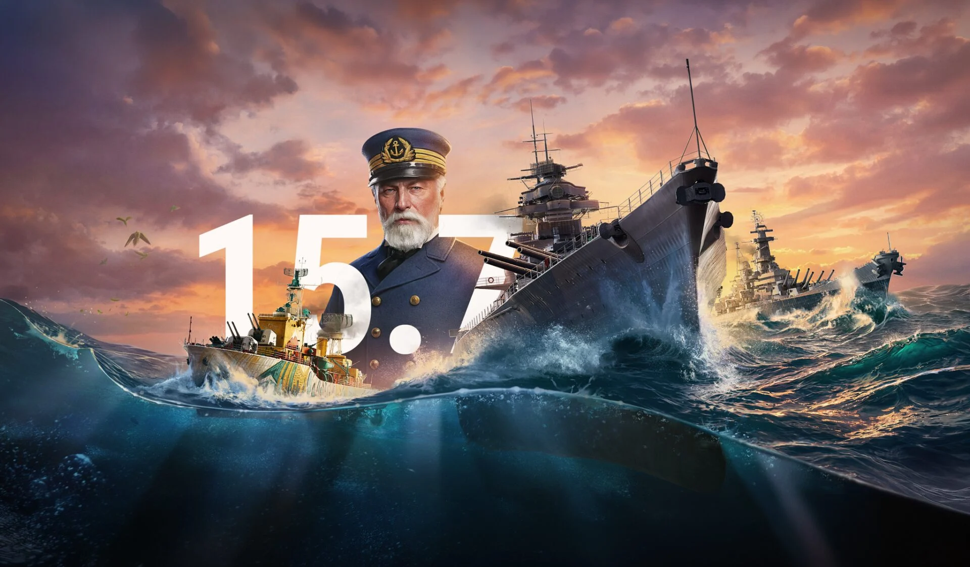 World of Warships lança atualização com camuflagem e novos contratorpedeiros pan-americanos