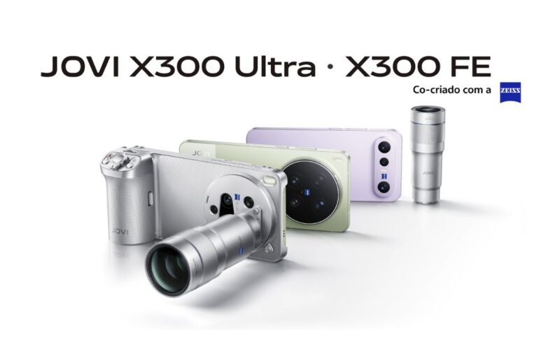 JOVI apresenta linha X300 no Brasil focada em fotografia profissional e parceria com Mobgraphia