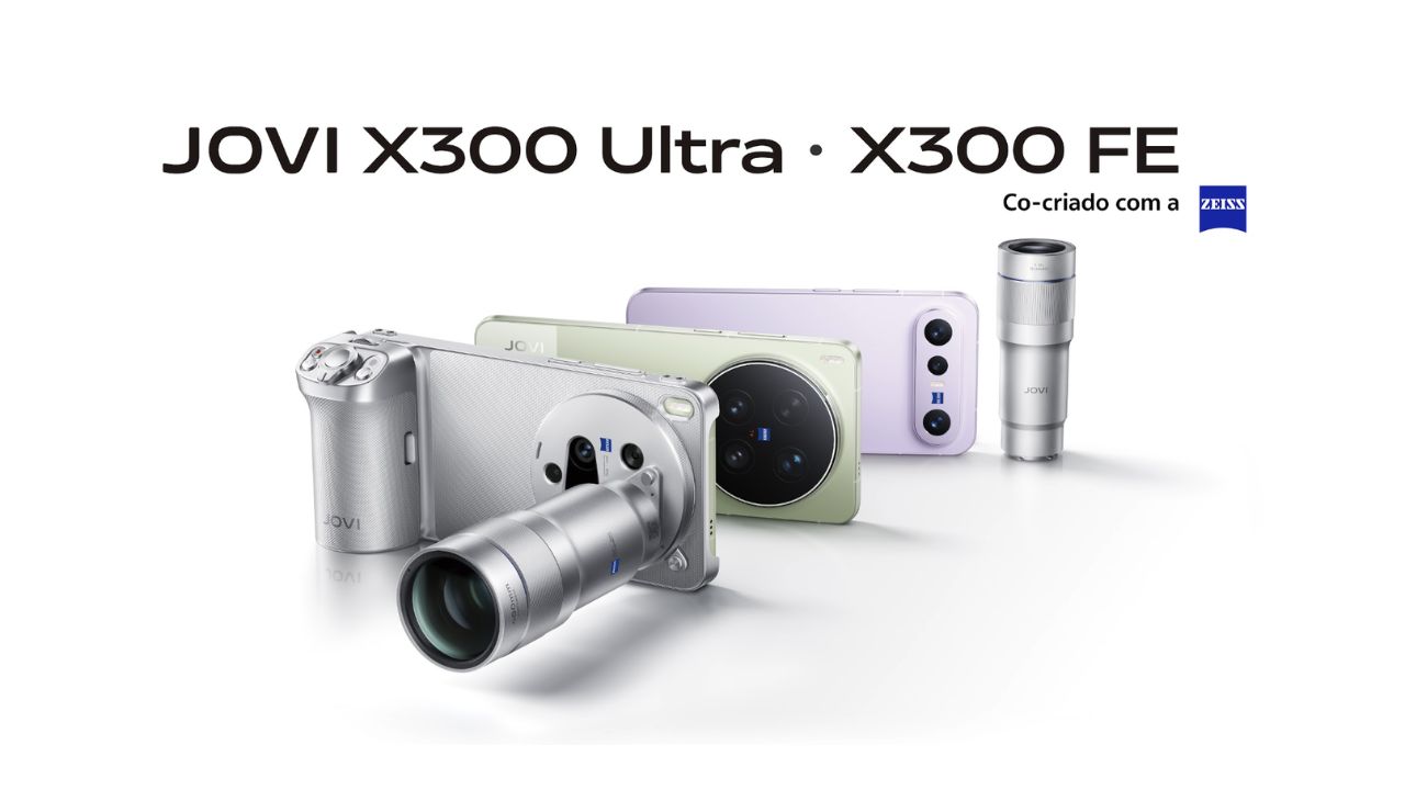 JOVI apresenta linha X300 no Brasil focada em fotografia profissional e parceria com Mobgraphia