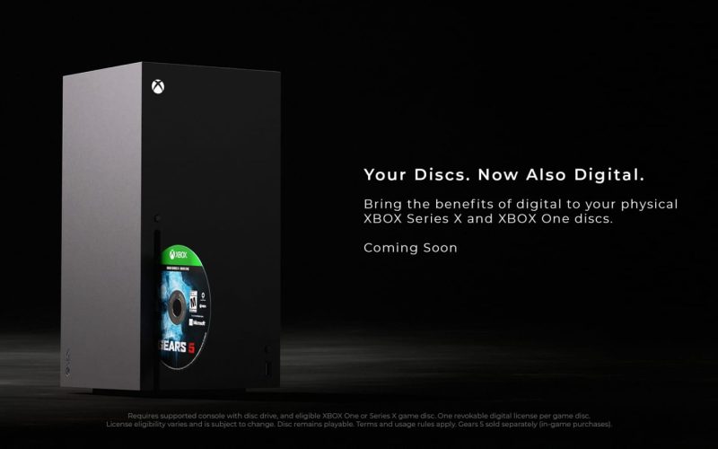 XBOX anuncia programa Disc 2 Digital para conversão de jogos físicos