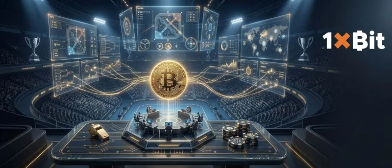 Apostas em esports com Bitcoin: CS2, Dota 2 e LoL na 1xbit