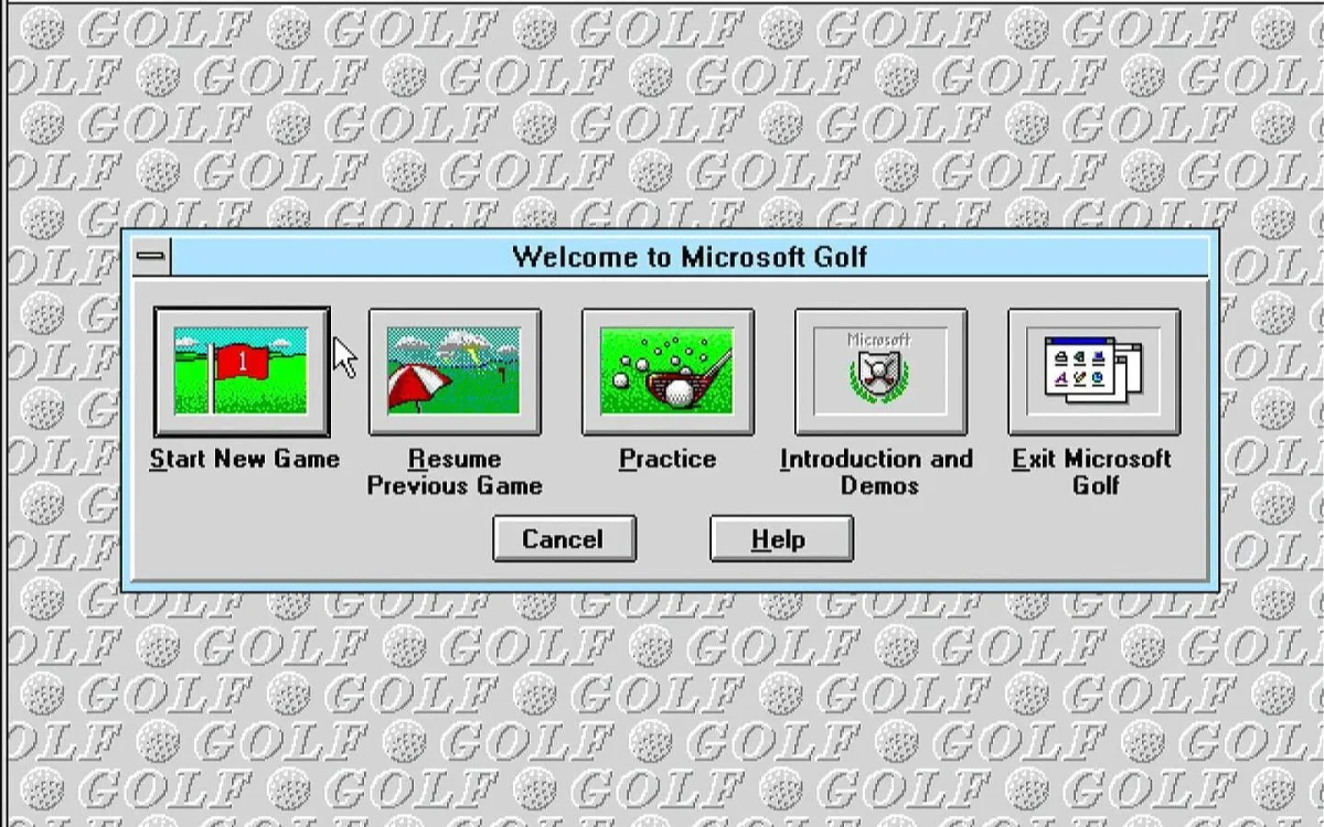Microsoft Golf