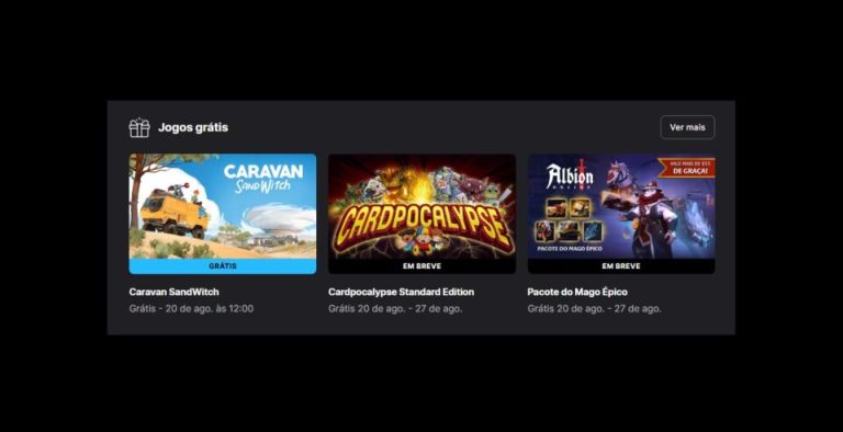 Epic Games Store oferece Caravan SandWitch gratuitamente por uma semana