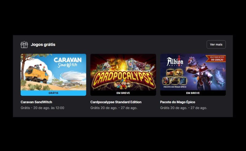 Epic Games Store oferece Caravan SandWitch gratuitamente por uma semana