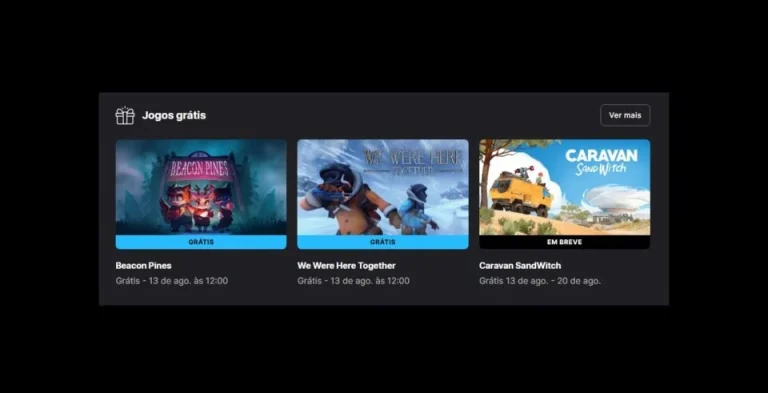 Epic Games Store oferece Beacon Pines e We Were Here Together grátis