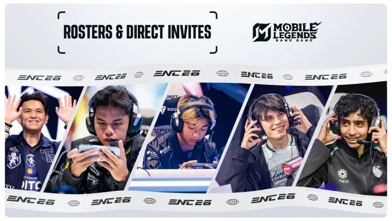 Esports Nations Cup 2026: Conheça as 16 equipes convidadas de Mobile Legends